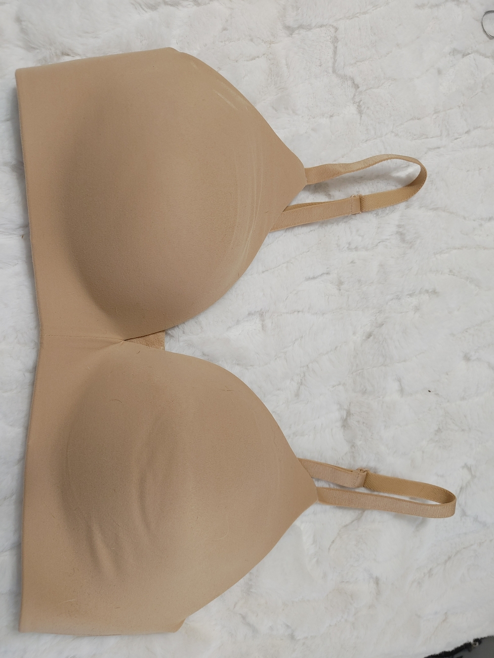 Ambrielle Smooth Wireless Nude T-Shirt Multiway Bra - Beige 36C